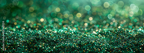 soft glittering green sand.generative ai photo