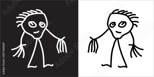  IIlustration Vector graphics of Bitsbats icon