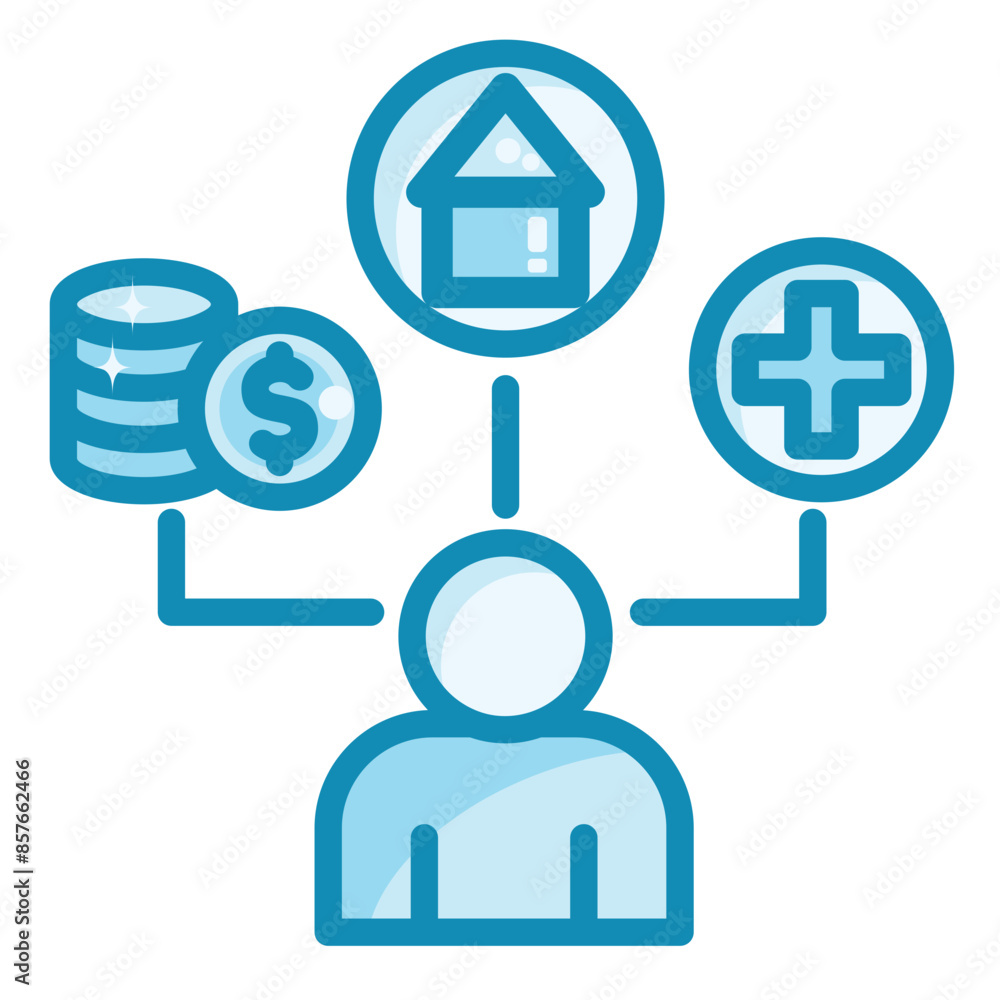 Employee Benefits Icon Employee Benefits Icon