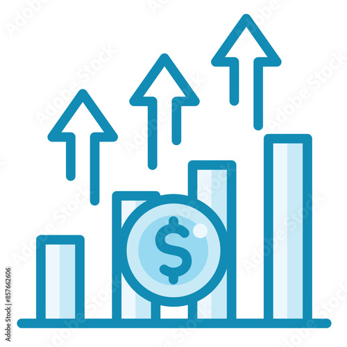 Wage Growth Icon