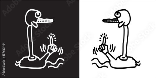  IIlustration Vector graphics of Bitsbats icon