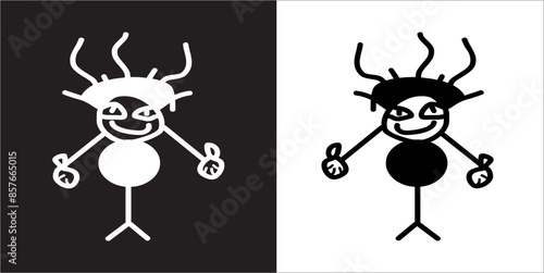  IIlustration Vector graphics of Bitsbats icon