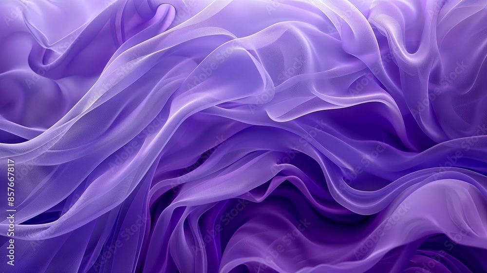 Abstract wave patterns in shades of purple and indigo, fluid and calming. Abstract wave patterns in shades of purple and indigo, fluid and calming.