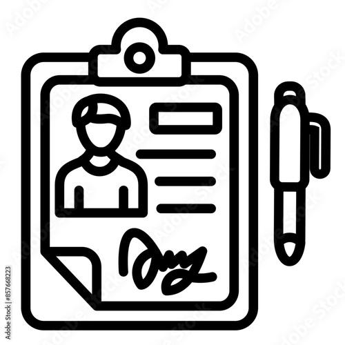 Employment Contract Icon