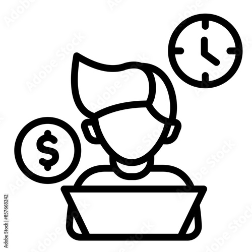 Freelance Gig Icon