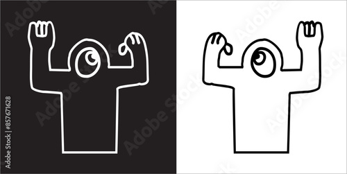  IIlustration Vector graphics of Bitsbats icon