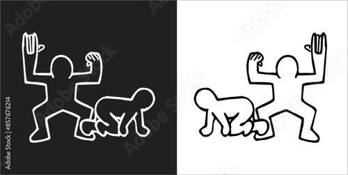  IIlustration Vector graphics of Bitsbats icon