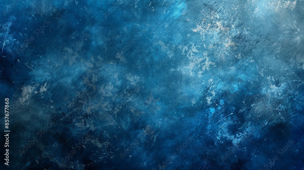 Obraz premium Serene Blue. Simple high detailed plain background