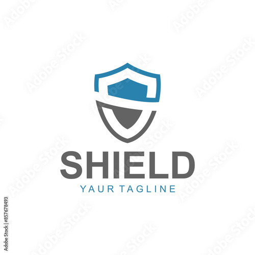 Free Download Shield Letter S Logo, Guaranteed Security and Protection Logo, Modern Design - GFXLoad