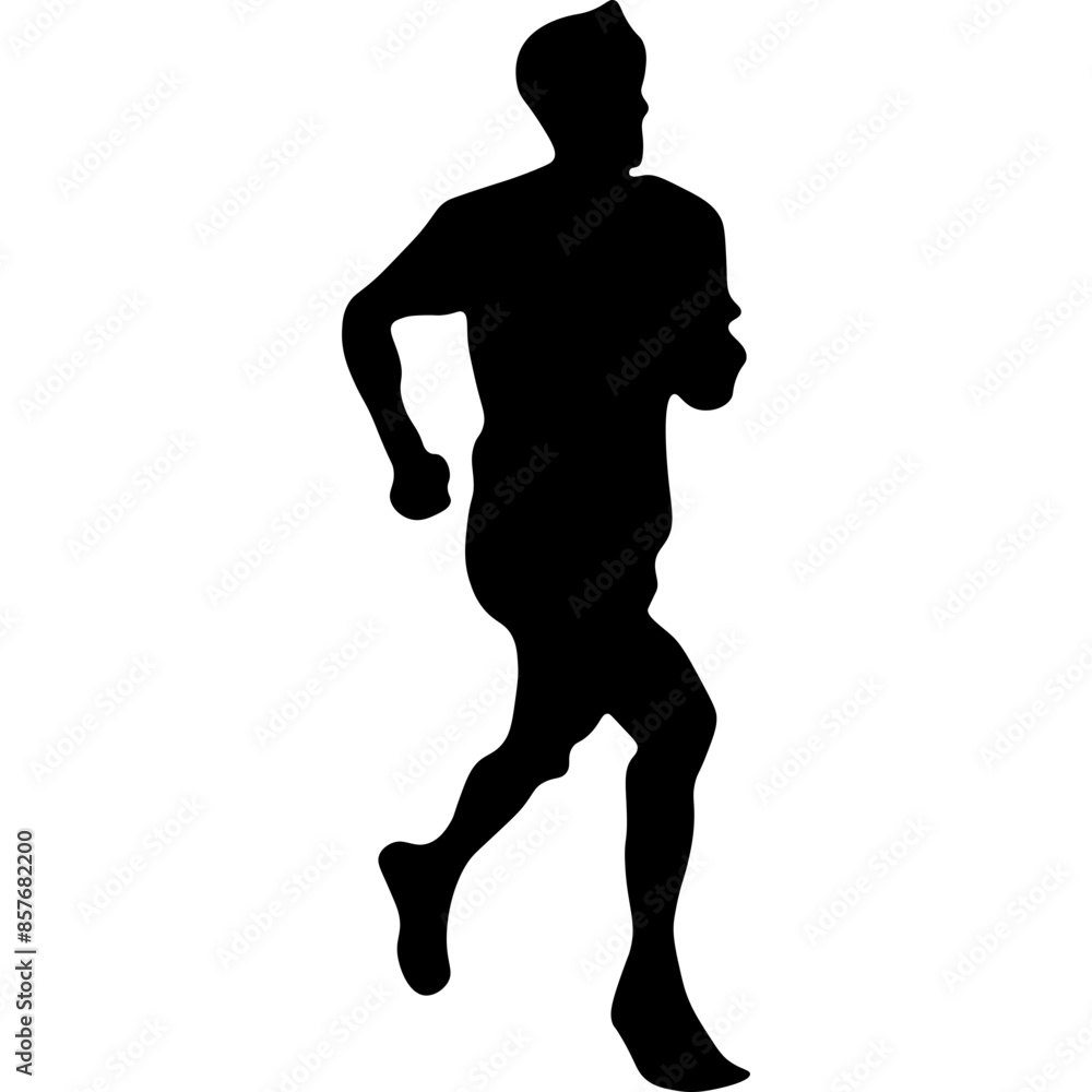 Running Silhouette Running Silhouette