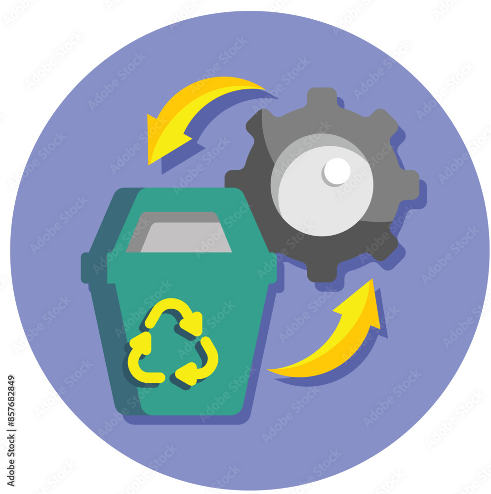 Waste Elimination Icon Waste Elimination Icon