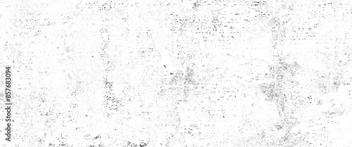 Vector wall distressed texture background, grunge concrete overlay texture.