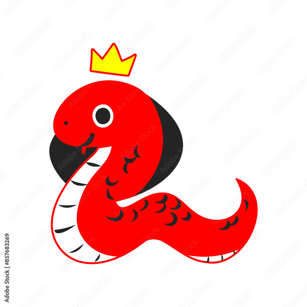 舌を出すキングコブラ。シンプルなベクターイラスト。
King cobra sticking out its tongue. Simple vector illustration. 舌を出すキングコブラ。シンプルなベクターイラスト。
King cobra sticking out its tongue. Simple vector illustration.