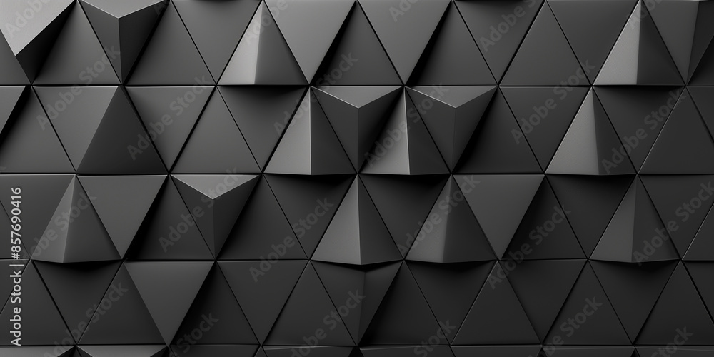 Schwarze geometrische Formen als Werbebanner Schwarze geometrische Formen als Werbebanner