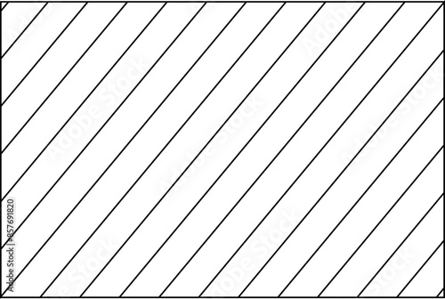 Line symbol used to represent the cross-section of cast iron material.