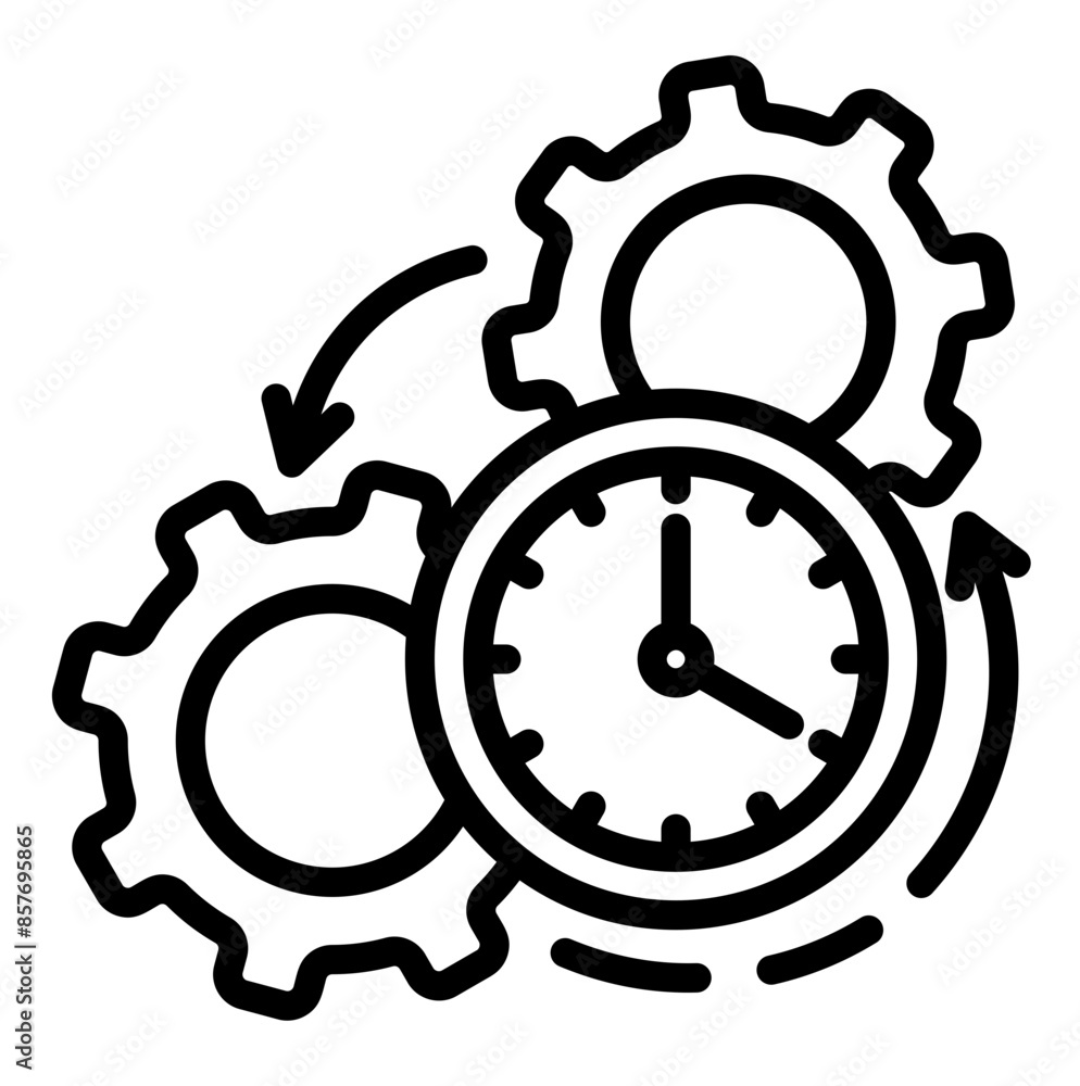 Cycle Time Icon Cycle Time Icon