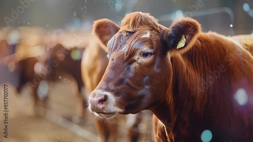 Wallpaper Mural AIpowered farm management systems analyze data from multiple sources to make informed decisions and optimize livestock health. Torontodigital.ca