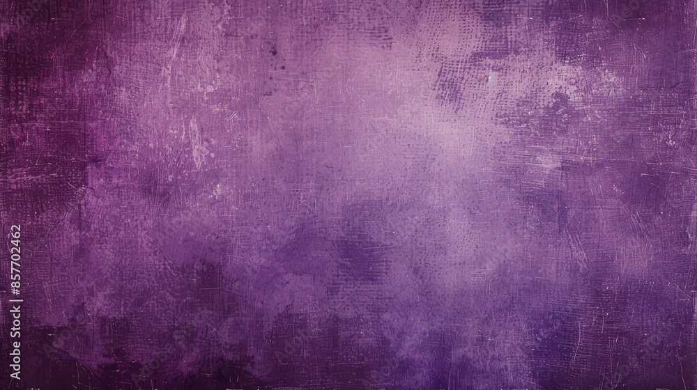 Vintage distressed purple background with soft lavender center and vignette