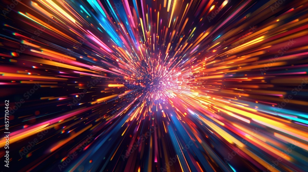 Modern high-speed motion effect with vibrant colors and dynamic lines, perfect for tech visuals. Modern high-speed motion effect with vibrant colors and dynamic lines, perfect for tech visuals.