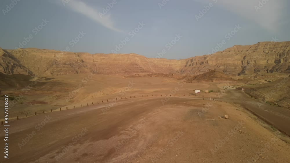 Aerial video over Timna National Park, southern Israel Aerial video over Timna National Park, southern Israel