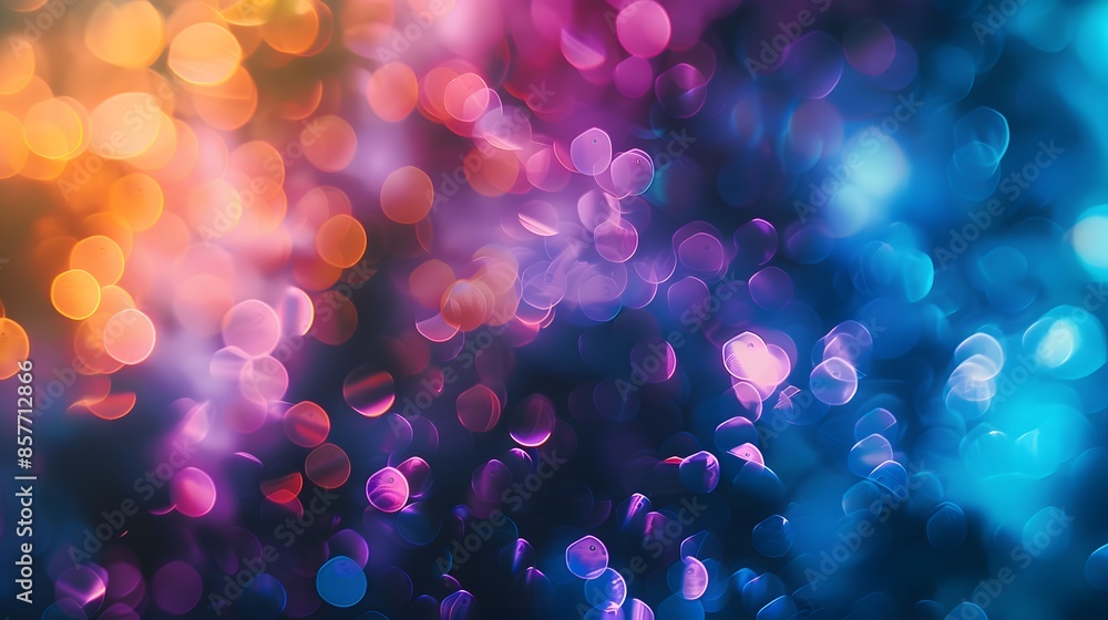 A colorful background with many small circles A colorful background with many small circles