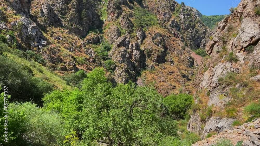 View of the surface of a mountain in central Asia. Mountains in Kazakhstan View of the surface of a mountain in central Asia. Mountains in Kazakhstan