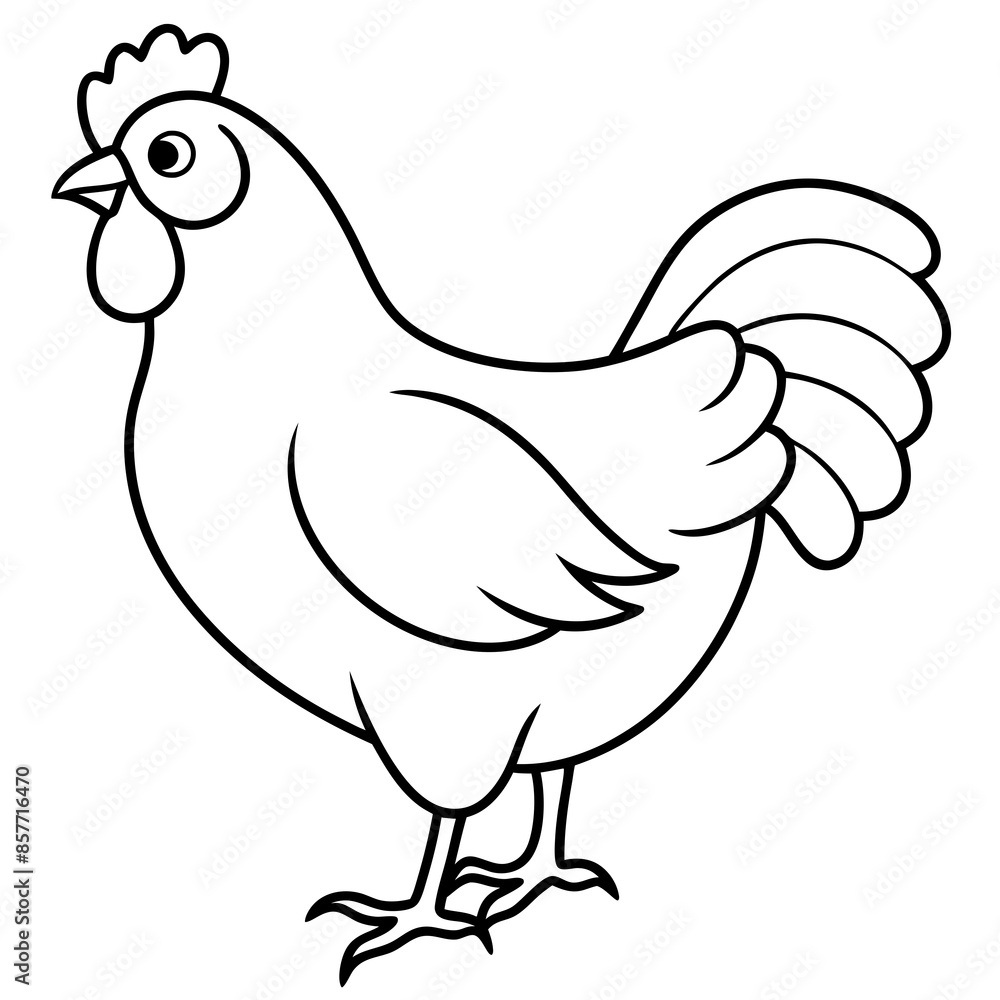 hen and chicken vector hen and chicken vector