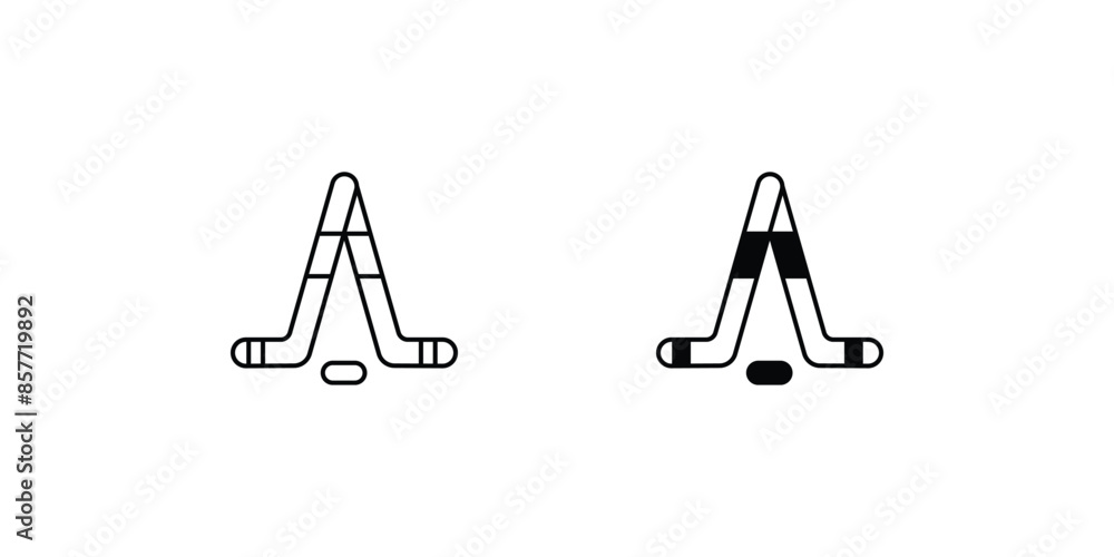 hokey icon with white background vector stock illustration hokey icon with white background vector stock illustration