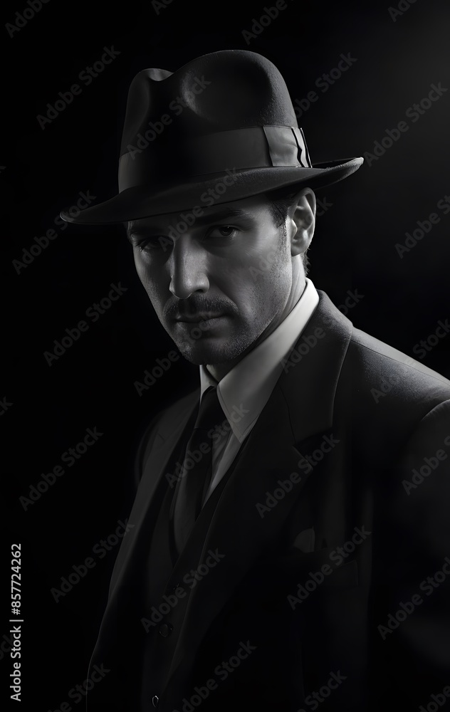 Mysterious Man in a Fedora Mysterious Man in a Fedora