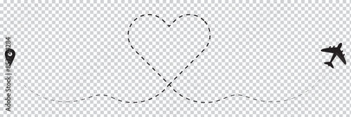 Route icon. Route symbol design from Travel collection.