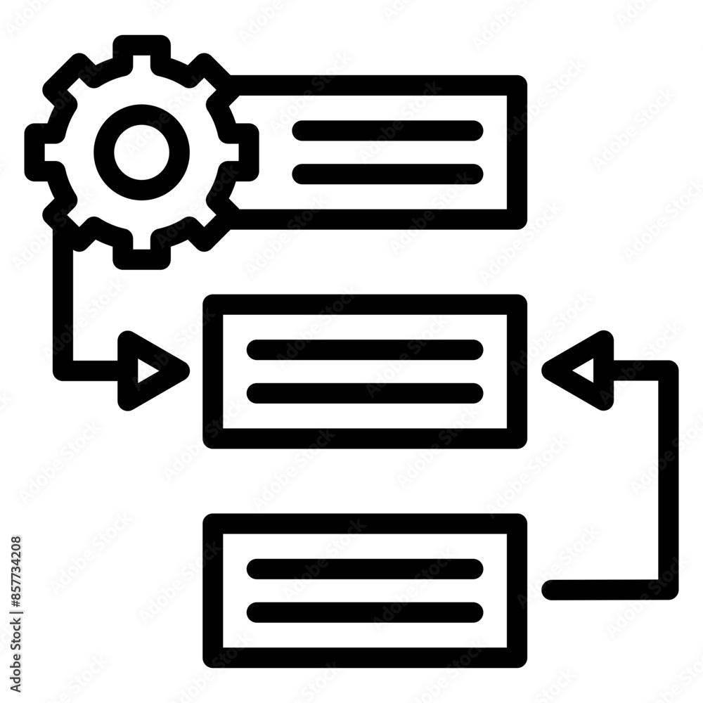 Prioritization icon vector image. Can be used for Action Plan. Prioritization icon vector image. Can be used for Action Plan.