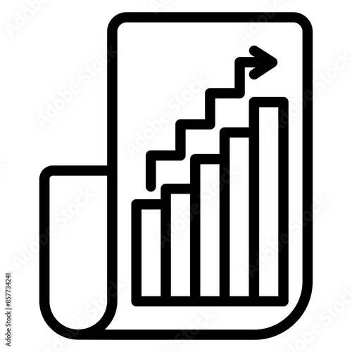 Progress icon vector image. Can be used for Action Plan.