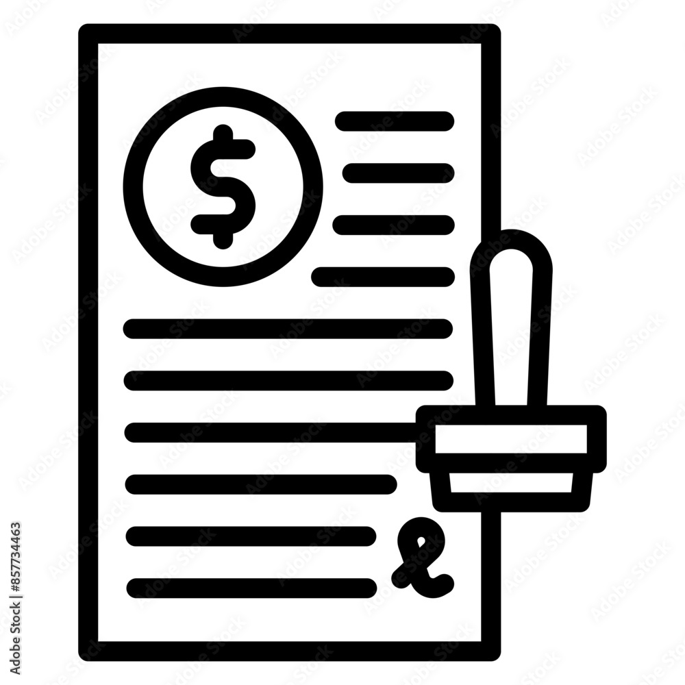 Loan Approval icon vector image. Can be used for Loan. Loan Approval icon vector image. Can be used for Loan.