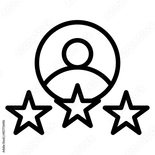 Talent Assessment icon vector image. Can be used for Headhunting.