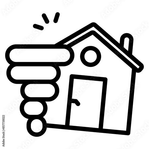 Natural Disasters icon vector image. Can be used for Business Risks.