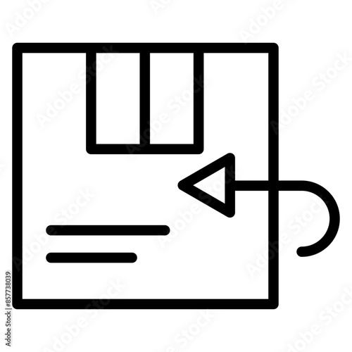 Product Recall icon vector image. Can be used for Business Risks.