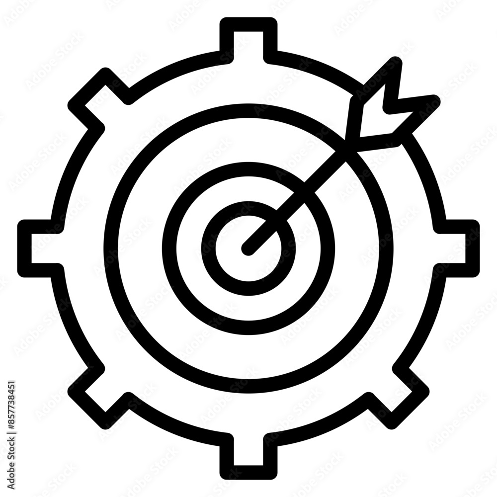 Goal Setting icon vector image. Can be used for Organization. Goal Setting icon vector image. Can be used for Organization.