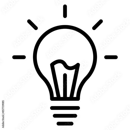 Idea icon vector image. Can be used for Thought Leadership.
