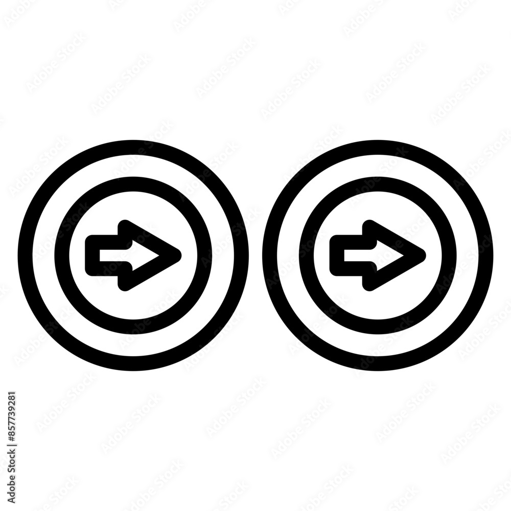 Perspective shift icon vector image. Can be used for Thought Leadership. Perspective shift icon vector image. Can be used for Thought Leadership.