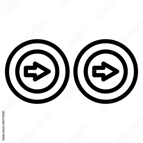 Perspective shift icon vector image. Can be used for Thought Leadership.