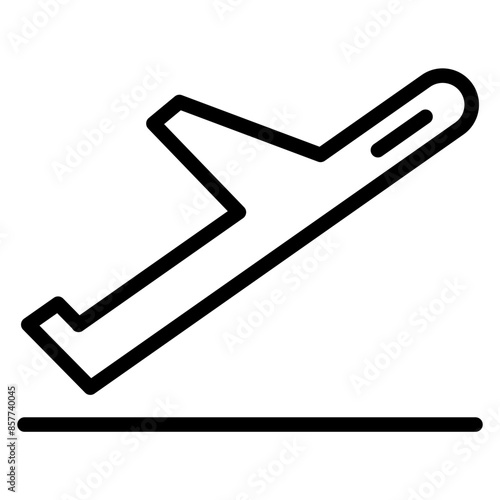 Departure icon vector image. Can be used for Airplane.