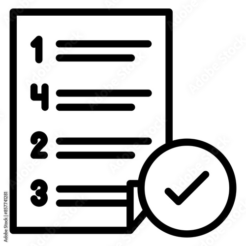Acceptance Testing icon vector image. Can be used for Software Testing.
