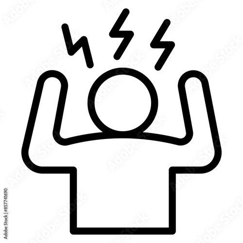 Hyperactivity icon vector image. Can be used for ADHD.
