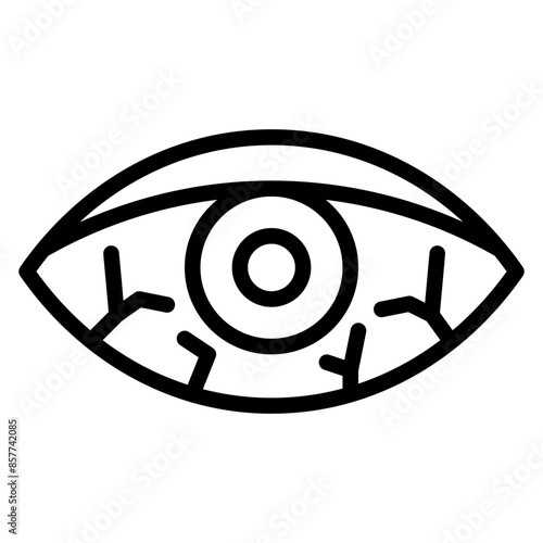 Redness icon vector image. Can be used for Skin Burns.