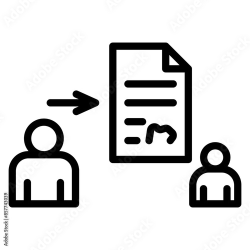 Transfer icon vector image. Can be used for Inheritance.