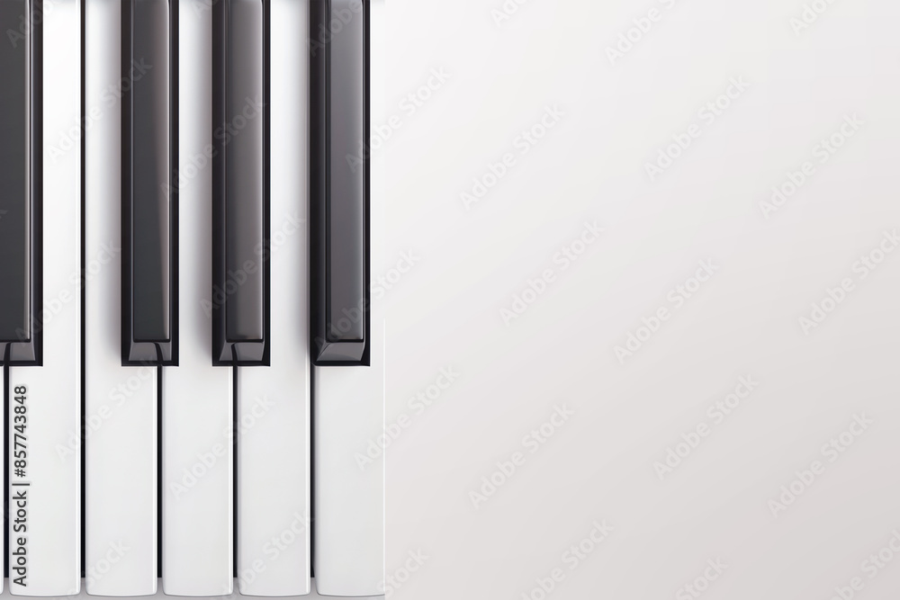 Piano keyboard seamless. Top view. Realistic detailed shaded piano keys. Simple beautiful design. Musical background Piano keyboard seamless. Top view. Realistic detailed shaded piano keys. Simple beautiful design. Musical background