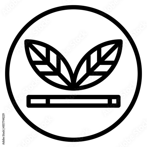 Tobacco icon vector image. Can be used for Smoking.