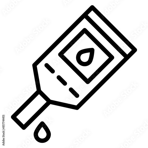 Glucose Test icon vector image. Can be used for Medical Tests.