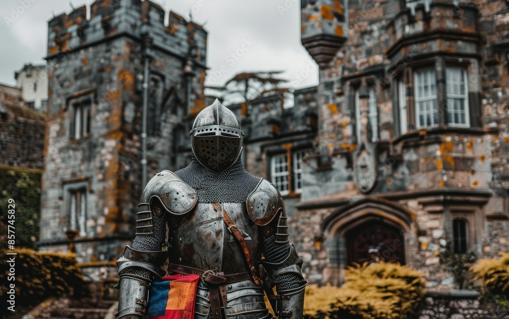 Medieval Knight in Armor by Historic Castle Medieval Knight in Armor by Historic Castle