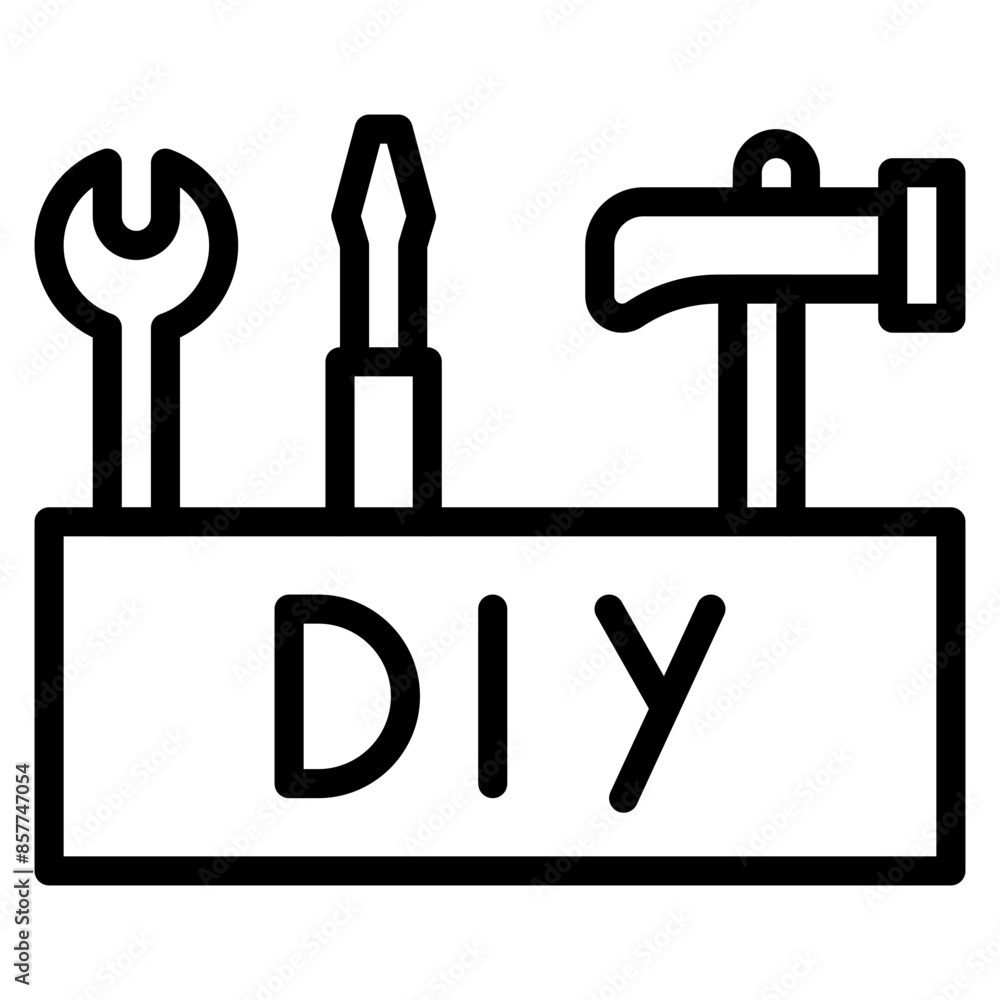 Do It Yourself icon vector image. Can be used for Urban Tribes. Do It Yourself icon vector image. Can be used for Urban Tribes.